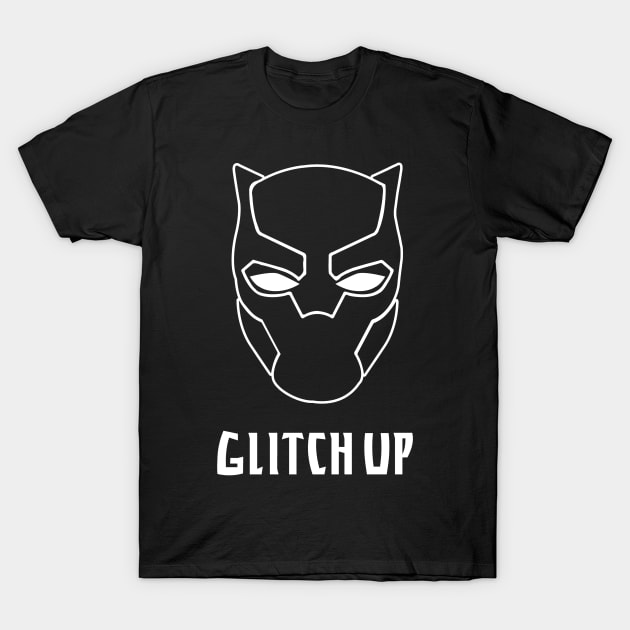 Black Panther - GlitchUp T-Shirt by GlitchUp